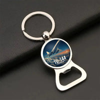 Thumbnail for Tupolev Tu-144 - 3D - Bottle Opener Key Chain - Full Print