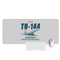 Thumbnail for Tupolev Tu-144 - Cartoon - Desk Mat - Light Gray