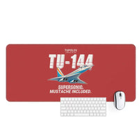Thumbnail for Tupolev Tu-144 - Cartoon - Desk Mat - Red