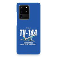 Thumbnail for Tupolev Tu-144 - Cartoon - Samsung Case - Blue