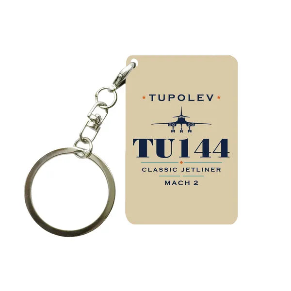 Tupolev Tu-144 - Heritage - Key Chain - Beige