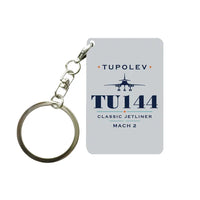 Thumbnail for Tupolev Tu-144 - Heritage - Key Chain - Light Gray