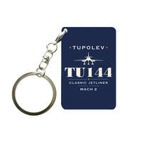 Thumbnail for Tupolev Tu-144 - Heritage - Key Chain - Navy Blue