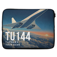 Thumbnail for Tupolev Tu-144 - Laptop Sleeve + Name