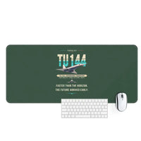 Thumbnail for Tupolev Tu-144 - Original - Desk Mat - Dark Green