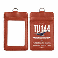 Thumbnail for Tupolev Tu-144 - Original - ID Card Holder - Light Brown