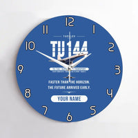 Thumbnail for Tupolev Tu-144 - Original + Name - No Frame - Blue