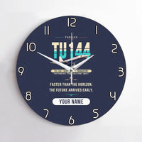 Thumbnail for Tupolev Tu-144 - Original + Name - No Frame - Navy Blue