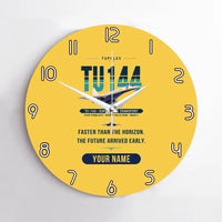 Thumbnail for Tupolev Tu-144 - Original + Name - No Frame - Yellow