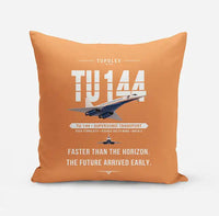 Thumbnail for Tupolev Tu-144 - Original - Pillow - Orange