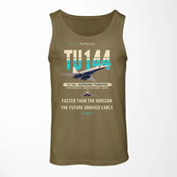 Thumbnail for Tupolev Tu-144 - Original - Tank Top - Green Army