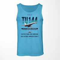 Thumbnail for Tupolev Tu-144 - Original - Tank Top - Sky Blue