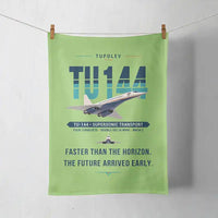Thumbnail for Tupolev Tu-144 - Original - Towel - Light Green
