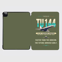 Thumbnail for Tupolev Tu-144 - Original - iPad Case - Green Army
