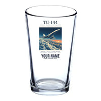 Thumbnail for Tupolev Tu-144 - Poster + Name - Beer & Water Glass