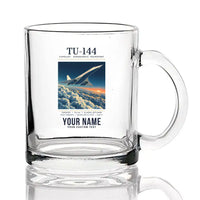Thumbnail for Tupolev Tu-144 - Poster + Name - Coffee & Tea Glass