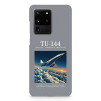 Thumbnail for Tupolev Tu-144 - Poster - Samsung Case - Gray