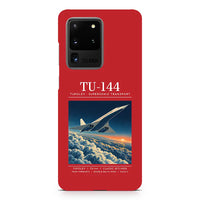 Thumbnail for Tupolev Tu-144 - Poster - Samsung Case - Red