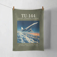 Thumbnail for Tupolev Tu-144 - Poster - Towel - Green Army