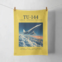 Thumbnail for Tupolev Tu-144 - Poster - Towel - Yellow