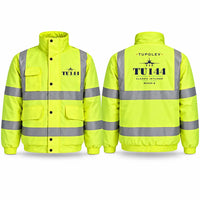 Thumbnail for Tupolev Tu-144 Reflective Winter Jackets - Heritage - Fluorescent Yellow