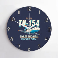 Thumbnail for Tupolev Tu-154M - Cartoon - No Frame - Navy Blue