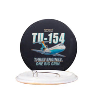 Thumbnail for Tupolev Tu-154M - Cartoon - Pin - Black