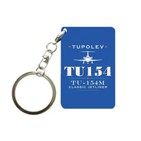 Thumbnail for Tupolev Tu-154M - Heritage - Key Chain - Blue