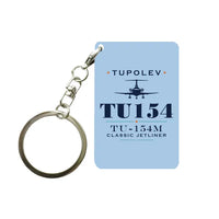 Thumbnail for Tupolev Tu-154M - Heritage - Key Chain - Light Blue