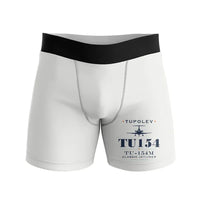 Thumbnail for Tupolev Tu-154M - Men Boxers - Heritage - White