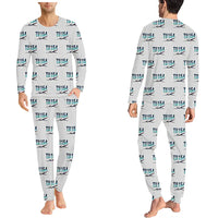Thumbnail for Tupolev Tu-154M - Men Pajamas - Original Pattern - Light Gray