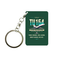 Thumbnail for Tupolev Tu-154M - Original - Key Chain - Dark Green