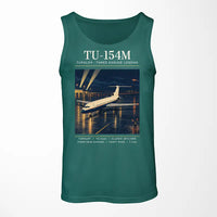 Thumbnail for Tupolev Tu-154M - Poster - Tank Top - Green