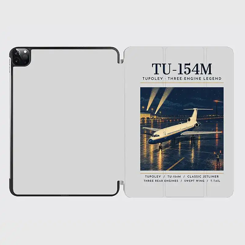 Tupolev Tu-154M - Poster - iPad Case - Light Gray