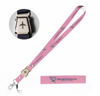 Thumbnail for Tupolev Tu-114 seat belt lanyard - pink