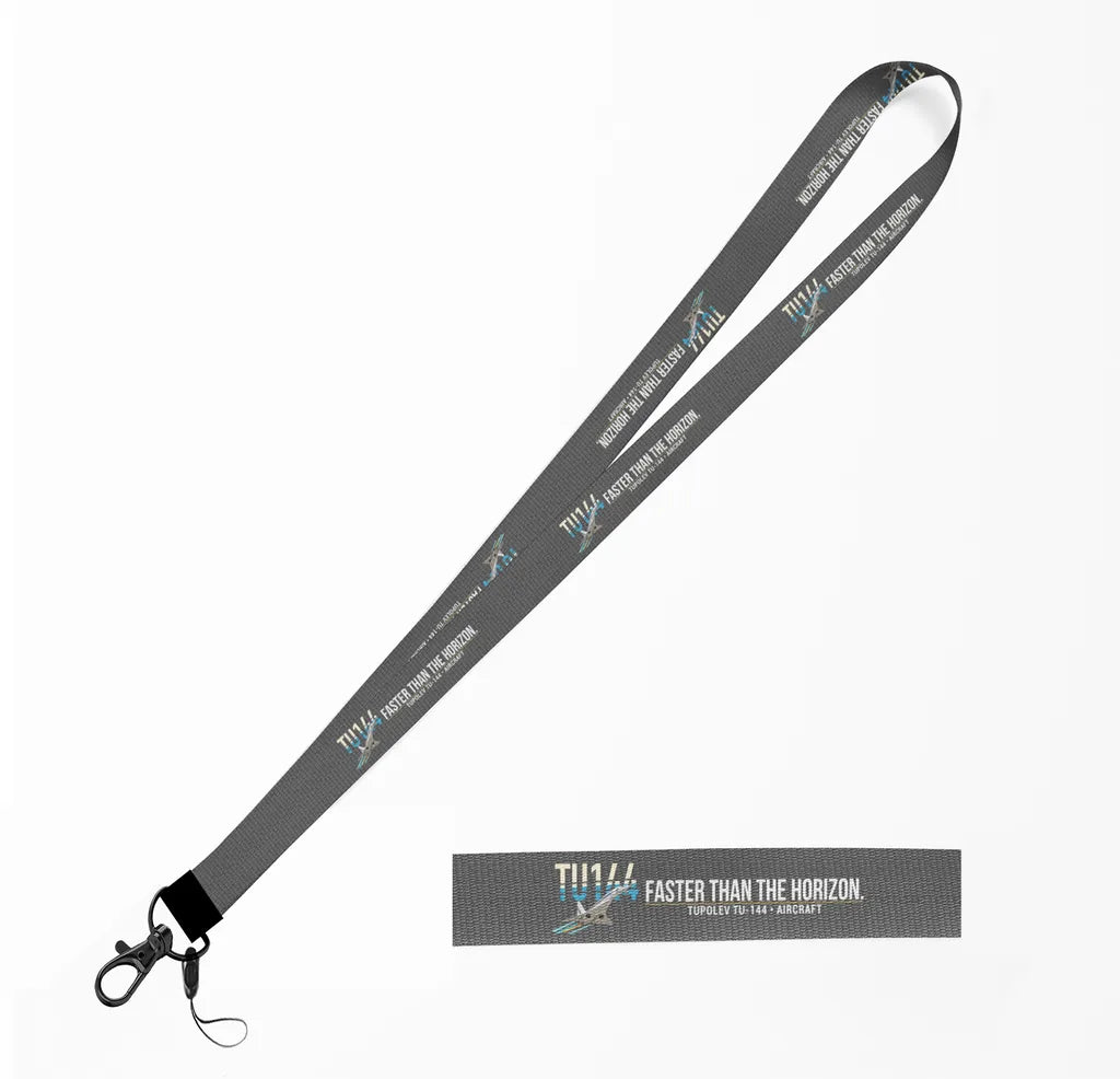 Tupolev Tu-144 lanyard - gray