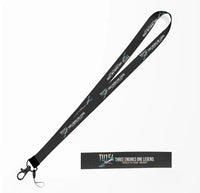 Thumbnail for Tupolev Tu-154M lanyard - black