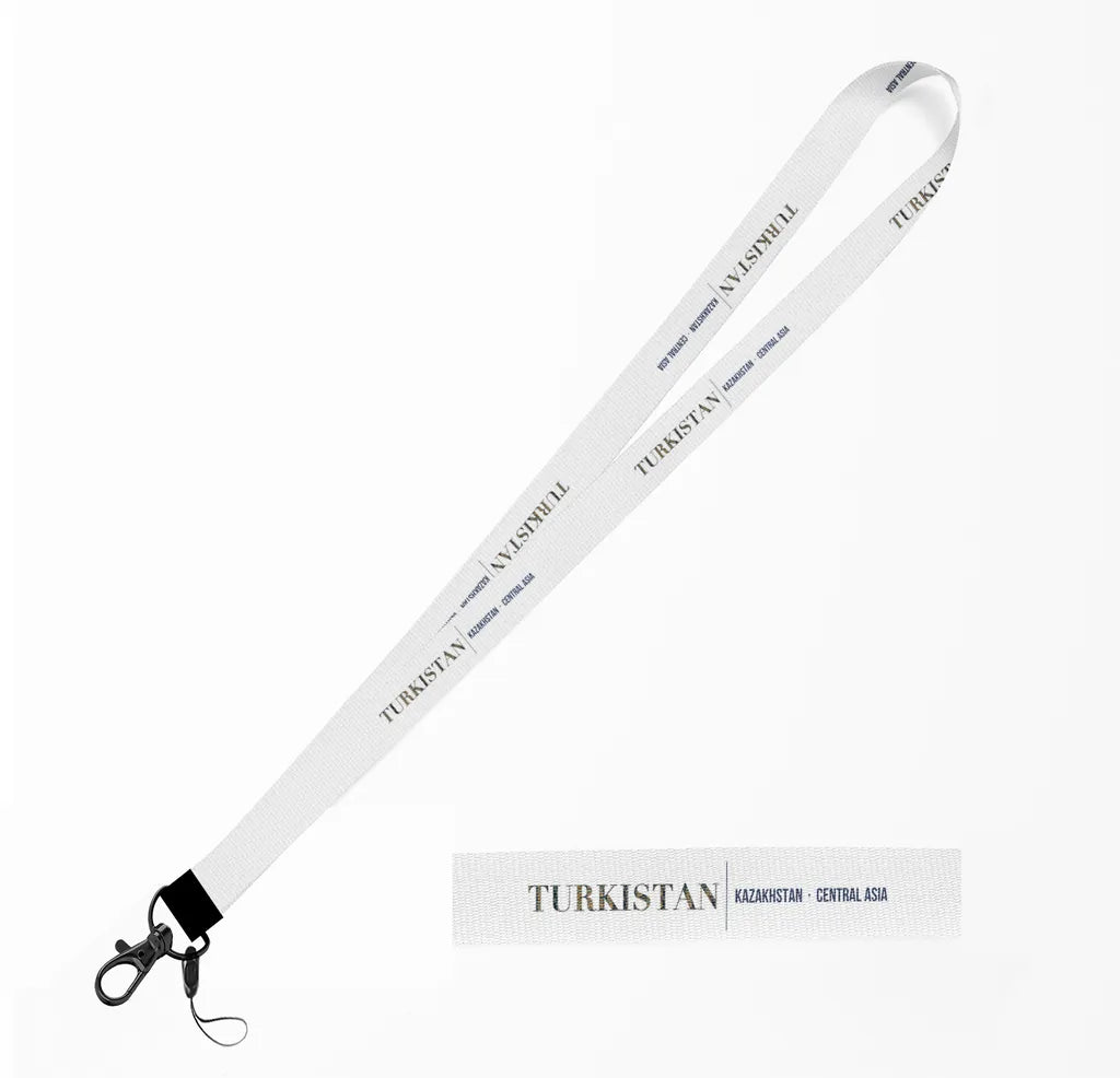 Turkistan City Series lanyard - white