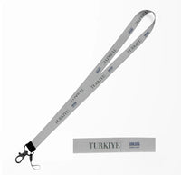 Thumbnail for Turkiye Country Series lanyard - light gray