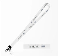 Thumbnail for Turkiye Country Series lanyard - white