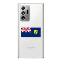 Thumbnail for Turks and caicos Islands Transparent Silicone Samsung A Cases