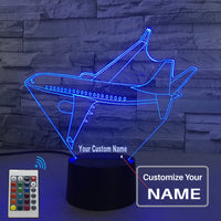 Thumbnail for Turning Airplane Designed 3D Lamp