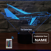 Thumbnail for Turning Boeing 747 Designed 3D Lamp