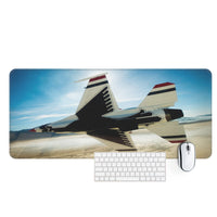 Thumbnail for Turning Right Fighting Falcon F16 Designed Desk Mats