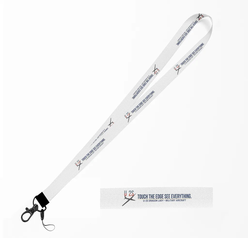U-2S Dragon Lady lanyard - white