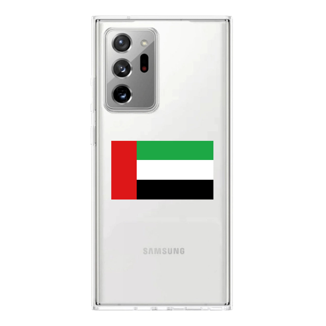 UAE Designed Transparent Silicone Samsung S & Note Cases