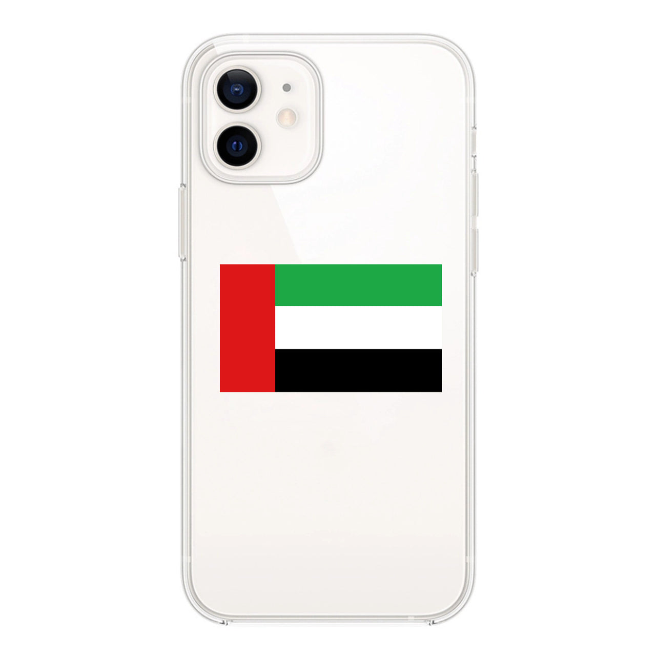 UAE Designed Transparent Silicone iPhone Cases