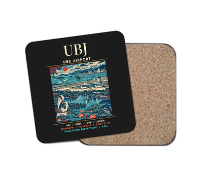 UBJ - Poster - Coaster - Black