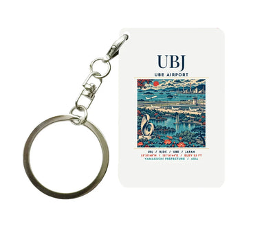 UBJ - Poster - Key Chain - White