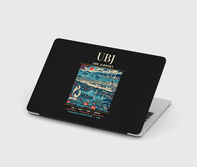 UBJ - Poster - MacBook Case - Black
